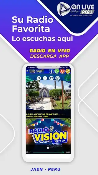Play Radio Visión Jaen as an online game Radio Visión Jaen with UptoPlay