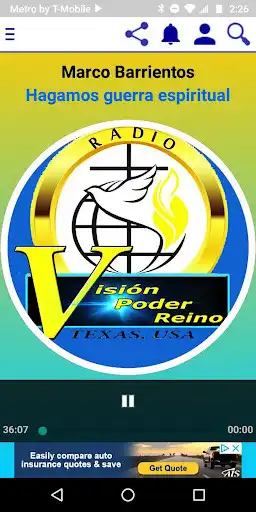 Play Radio Vision Poder Reino and enjoy Radio Vision Poder Reino with UptoPlay Play Radio Vision Poder Reino and enjoy Radio Vision Poder Reino with UptoPlay