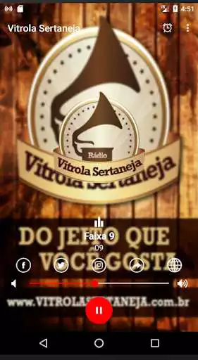 Play Radio Vitrola Sertaneja