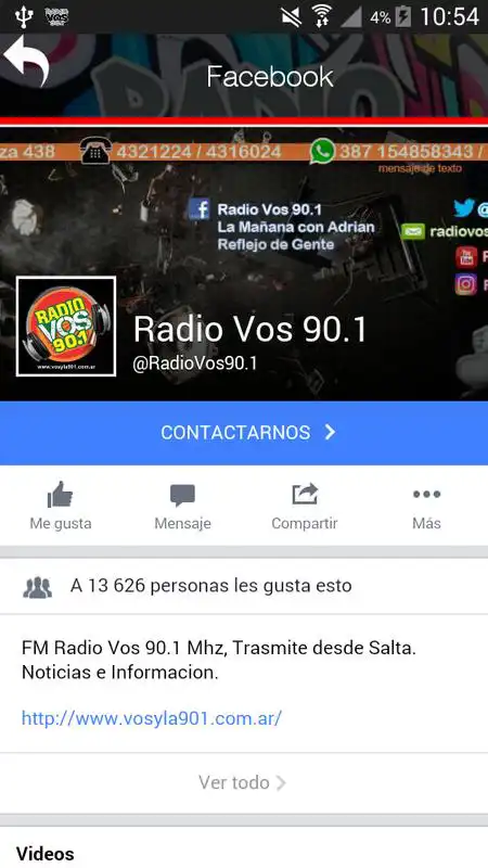 Play radiovos901