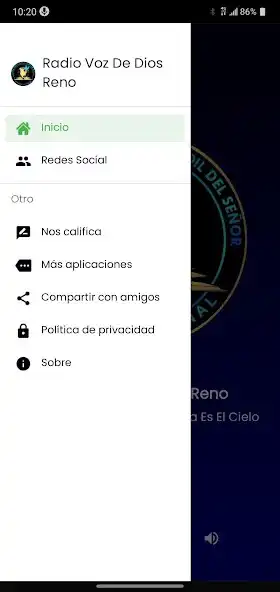 Play Radio Voz De Dios Reno as an online game Radio Voz De Dios Reno with UptoPlay