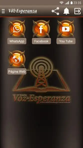 Play Radio Voz de Esperanza as an online game Radio Voz de Esperanza with UptoPlay