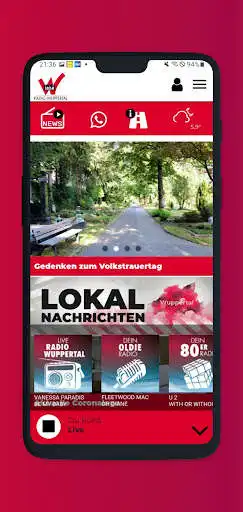 Play Radio Wuppertal as an online game Radio Wuppertal with UptoPlay