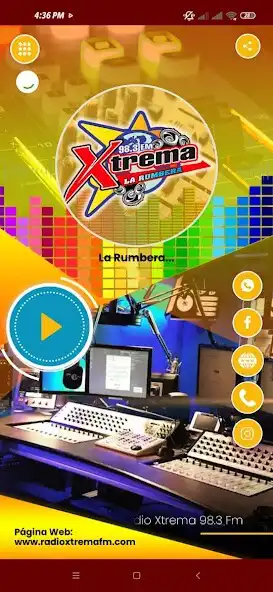Play Radio Xtrema 98.3 Fm as an online game Radio Xtrema 98.3 Fm with UptoPlay