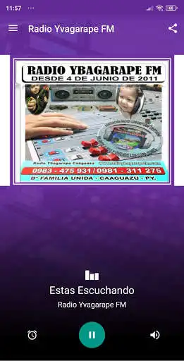 Play Radio Yvagarape FM Paraguay  and enjoy Radio Yvagarape FM Paraguay with UptoPlay