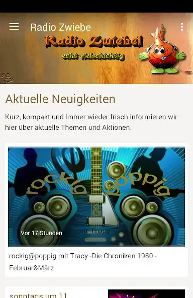 Play Radio Zwiebel  and enjoy Radio Zwiebel with UptoPlay