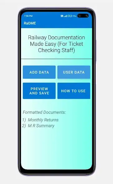 Play RaDME - App For TC Staff  and enjoy RaDME - App For TC Staff with UptoPlay