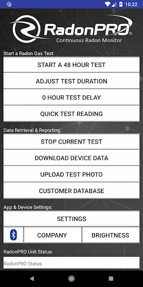 Play RadonPRO Companion Application as an online game RadonPRO Companion Application with UptoPlay