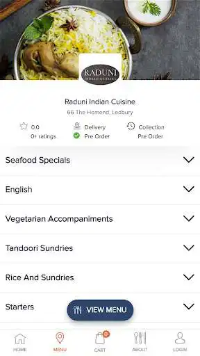 Play Raduni Indian Cuisine as an online game Raduni Indian Cuisine with UptoPlay