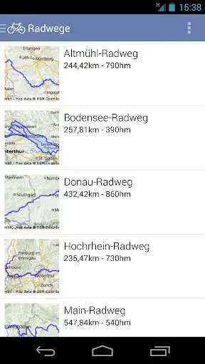Play Radweg.de as an online game Radweg.de with UptoPlay