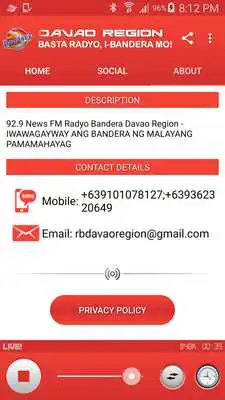 Play Radyo Bandera Davao Region