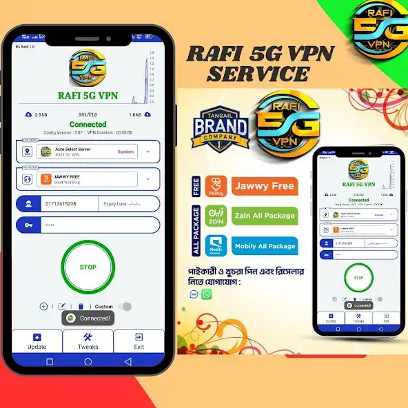Play RAFI 5G VPN as an online game RAFI 5G VPN with UptoPlay