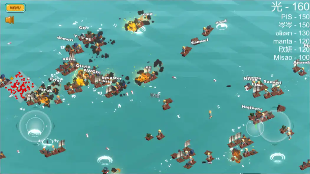 Play Raft3D io  and enjoy Raft3D io with UptoPlay