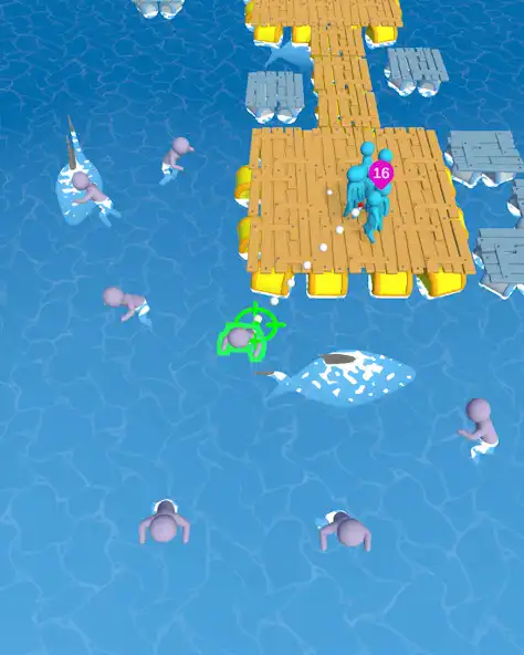 Play Raft Man 3D as an online game Raft Man 3D with UptoPlay