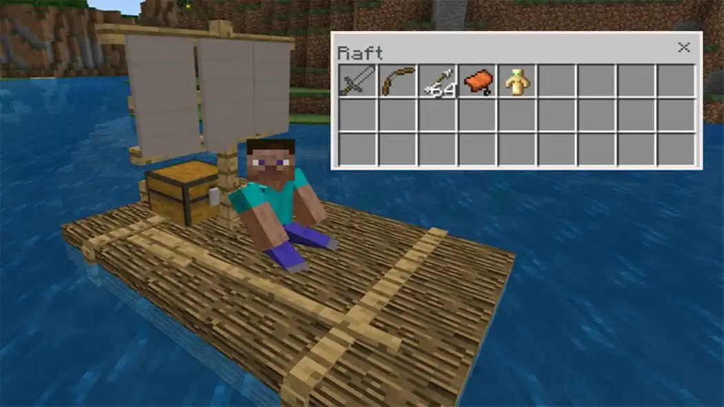Play RAFT Mod MCPE Map  and enjoy RAFT Mod MCPE Map with UptoPlay