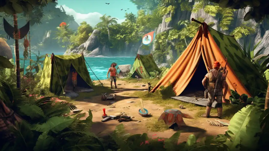 Play Raft Survival Island 3D Games  and enjoy Raft Survival Island 3D Games with UptoPlay