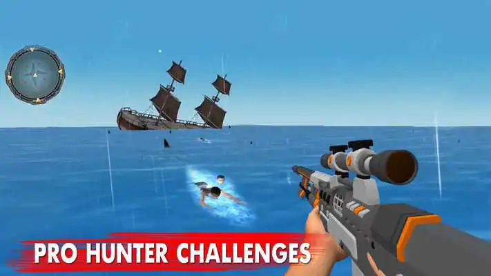 Play Raft survival : Original Shark fishing Games