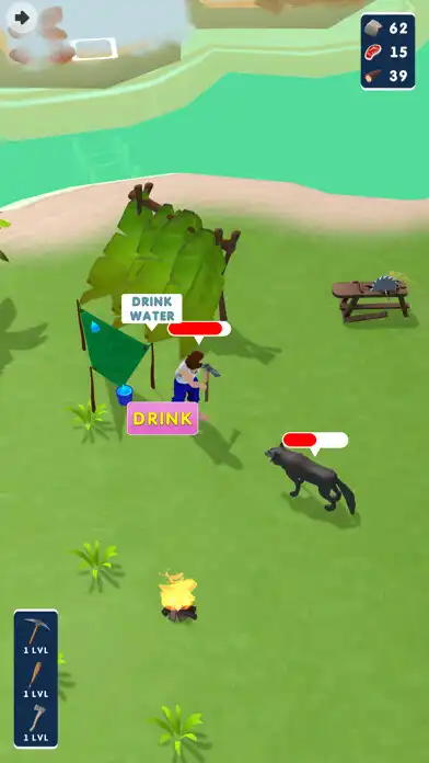 Play Raft Survivor as an online game Raft Survivor with UptoPlay