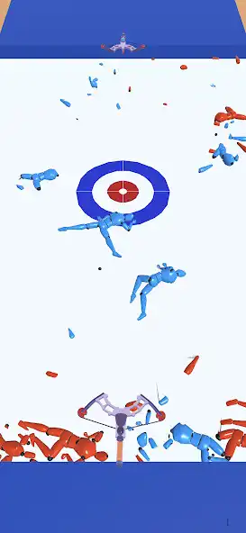 Play Ragdoll Curling as an online game Ragdoll Curling with UptoPlay
