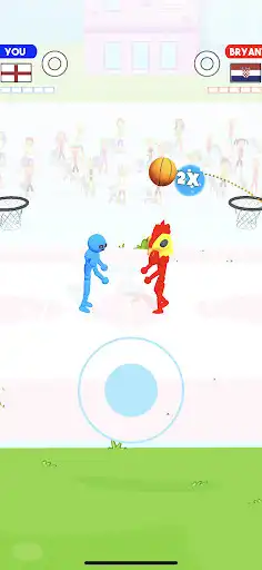 Play Ragdoll Dunkers 3D as an online game Ragdoll Dunkers 3D with UptoPlay