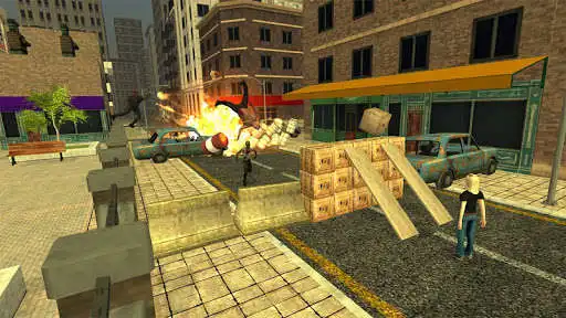 Play Ragdoll Sniper: Defense as an online game Ragdoll Sniper: Defense with UptoPlay