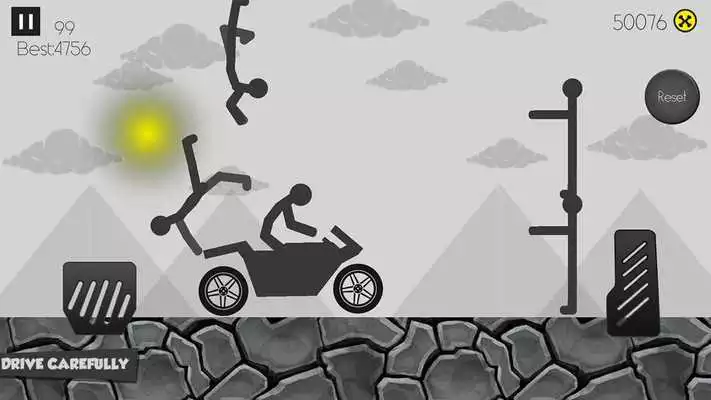 Play Ragdoll Stickman Bike Destruction