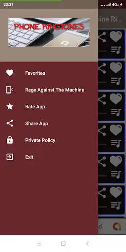 Play rage against the machine ringtones  and enjoy rage against the machine ringtones with UptoPlay