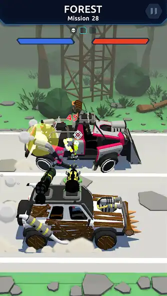 Play Rage Drivers: Car Shooter Game as an online game Rage Drivers: Car Shooter Game with UptoPlay