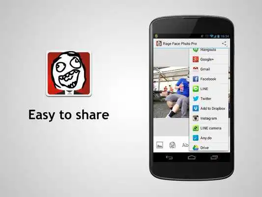 Play Rage Face Photo