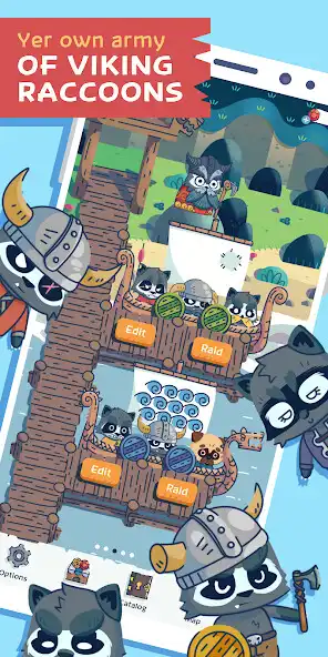 Play Raidcoons: The Viking Raccoons  and enjoy Raidcoons: The Viking Raccoons with UptoPlay