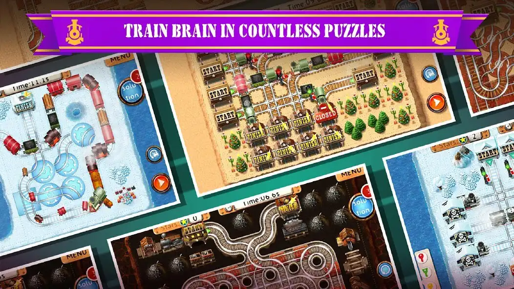 Play Rail Maze 2 : Train puzzler  and enjoy Rail Maze 2 : Train puzzler with UptoPlay