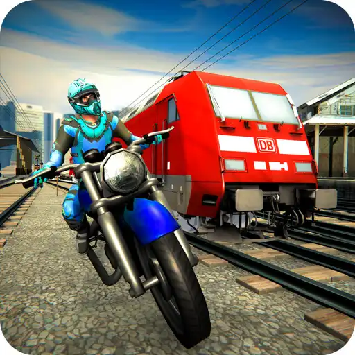 Play Railroad Bike Race 3D: Subway Moto Ride APK