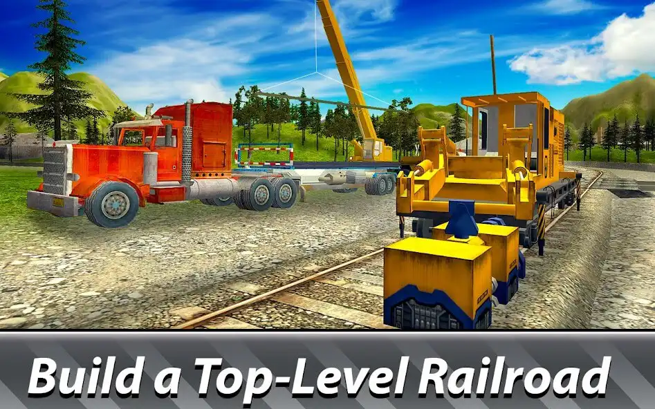 Play Railroad Building Simulator - build railroads!  and enjoy Railroad Building Simulator - build railroads! with UptoPlay