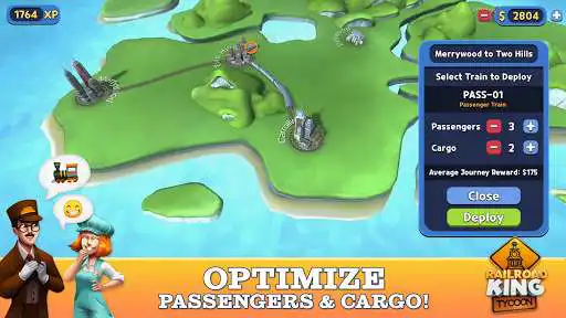 Play Railroad King Tycoon as an online game Railroad King Tycoon with UptoPlay