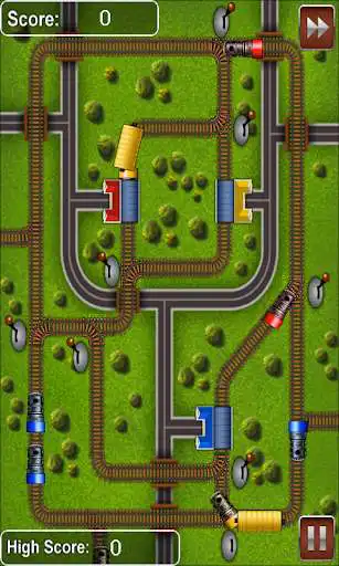 Play Railroads - Train Rush as an online game Railroads - Train Rush with UptoPlay