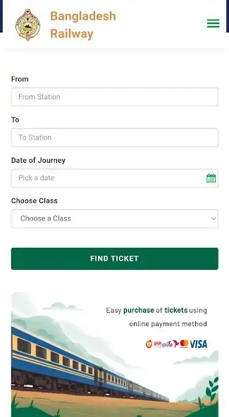 Play Rail Sheba - Train Ticket Book as an online game Rail Sheba - Train Ticket Book with UptoPlay