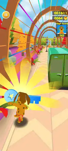 Play Rail Surf Fun Run 3D as an online game Rail Surf Fun Run 3D with UptoPlay