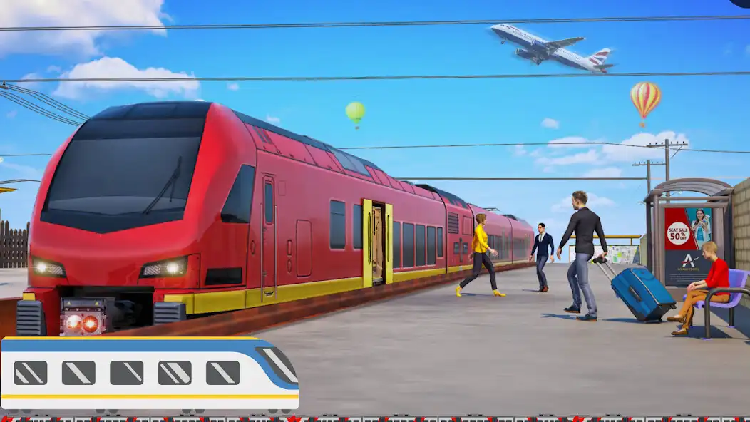 Play Rail Train Driving Simulator as an online game Rail Train Driving Simulator with UptoPlay