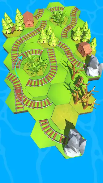 Play Railway Islands: Train Games as an online game Railway Islands: Train Games with UptoPlay