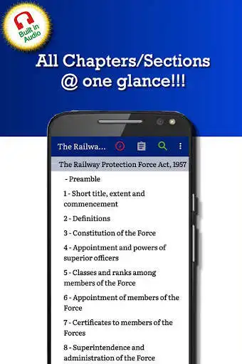 Play APK Railway Protection Force Act 1957  and enjoy Railway Protection Force Act 1957 with UptoPlay com.rachittechnology.TheRailwayProtectionForceAct1957