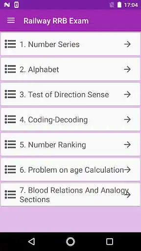 Play Railway RRB Exam 2018-19 as an online game Railway RRB Exam 2018-19 with UptoPlay