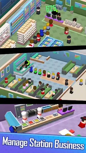 Play Railway Tycoon - Idle Game as an online game Railway Tycoon - Idle Game with UptoPlay