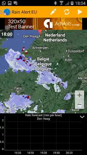Play Rain Alert Europe as an online game Rain Alert Europe with UptoPlay
