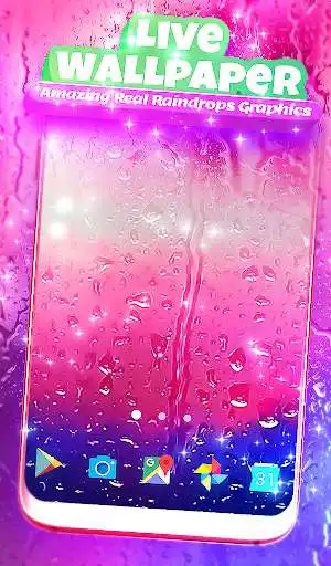 Play Rain Animated Keyboard Background + Live Wallpaper as an online game Rain Animated Keyboard Background + Live Wallpaper with UptoPlay