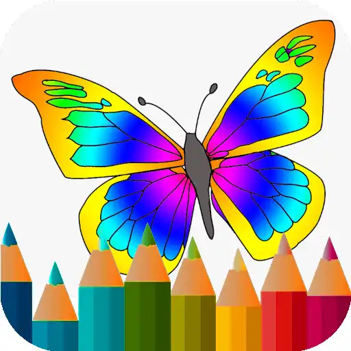 Play rainbow butterfly coloring APK Play rainbow butterfly coloring APK