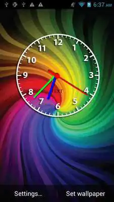 Play Rainbow Clock