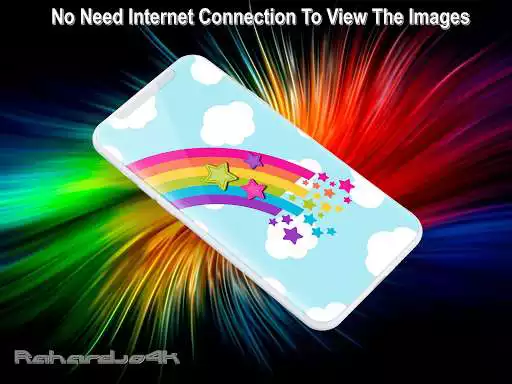 Play Rainbow Color Wallpaper as an online game Rainbow Color Wallpaper with UptoPlay