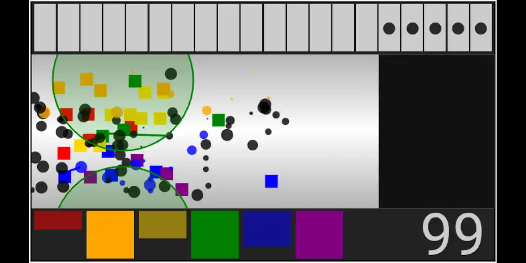 Play Rainbow Defense as an online game Rainbow Defense with UptoPlay