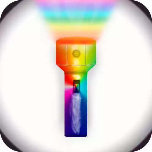 Free play online Rainbow Flashlight  Flash on Call APK