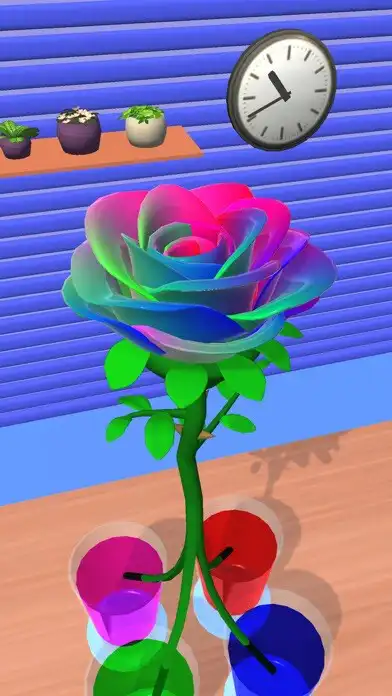 Play Rainbow Flowers DIY  and enjoy Rainbow Flowers DIY with UptoPlay